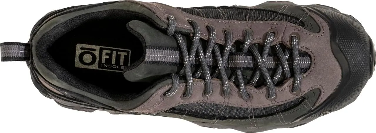 Oboz Men's Firebrand II Low B-Dry, Gray, 11.5 Wide
