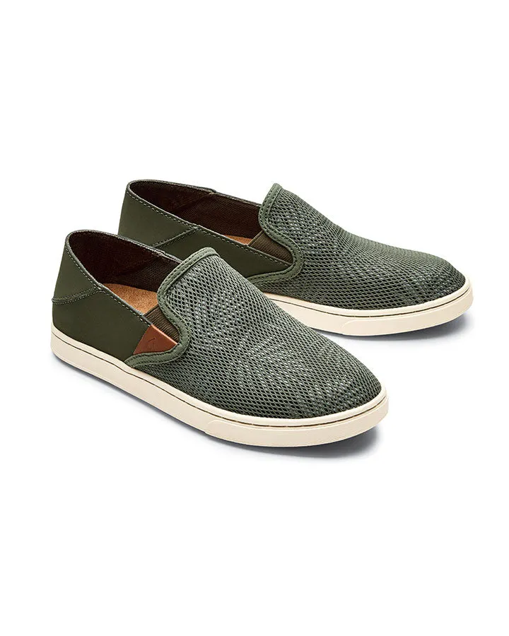 Olukai Pehuea Olive Palm Charcoal