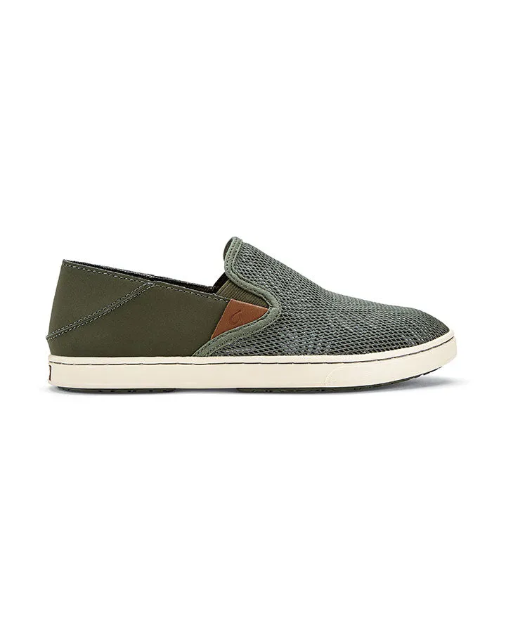 Olukai Pehuea Olive Palm Charcoal