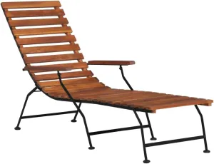 Patio Deck Solid Wood Acaciabeach with Umbrella dealsSuitable for Garden Courtyard