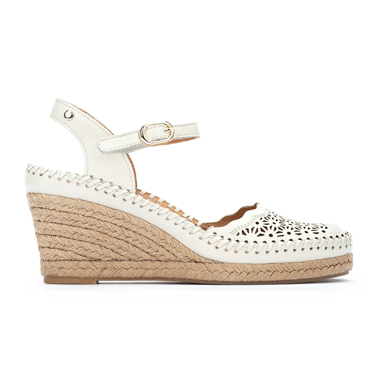 Pikolinos Vila W9Y-1508 Wedge Sandal (Women) - Nata Leather