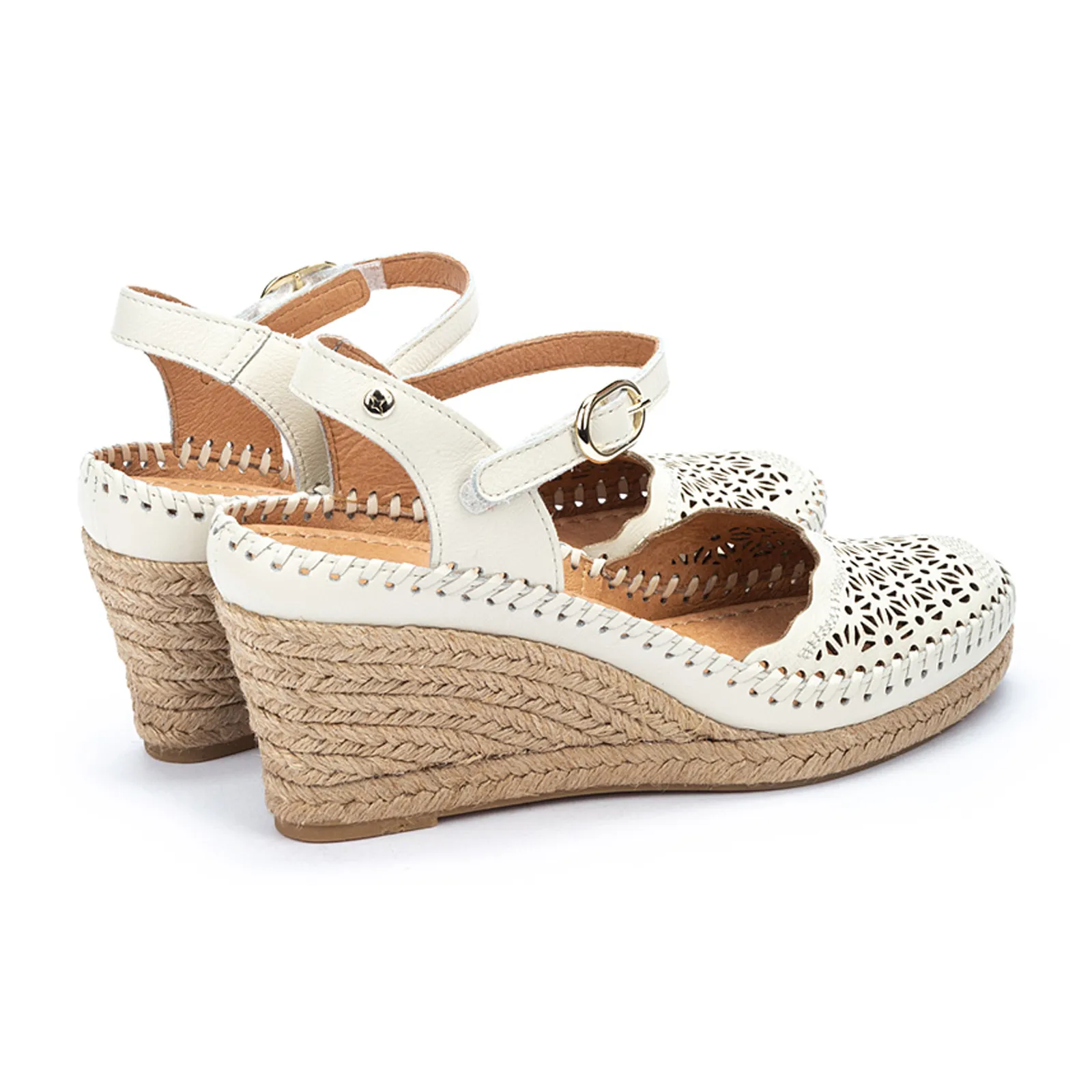 Pikolinos Vila W9Y-1508 Wedge Sandal (Women) - Nata Leather