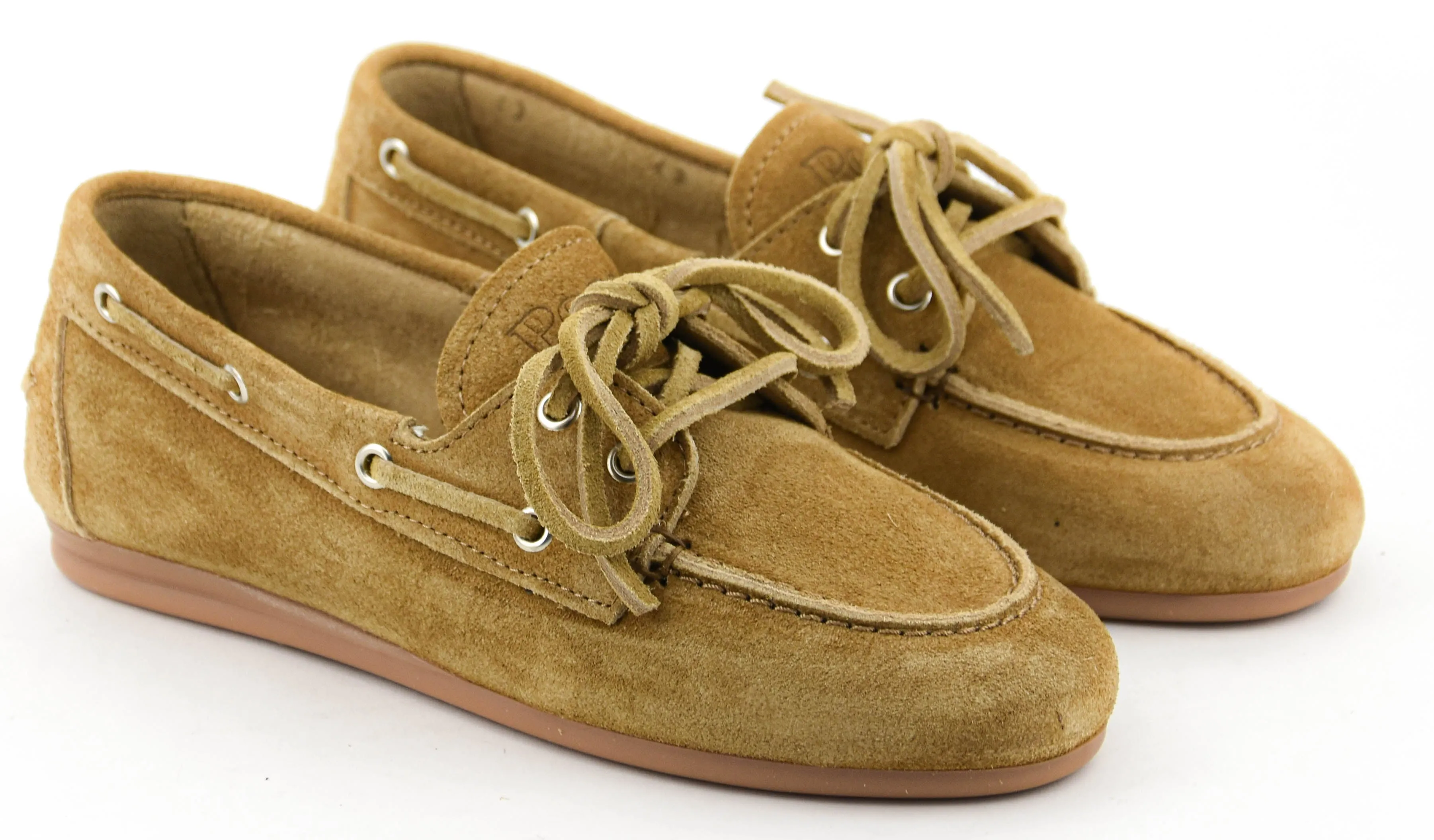 POSA BOAT LOAFER TAN SUEDE