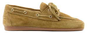 POSA BOAT LOAFER TAN SUEDE