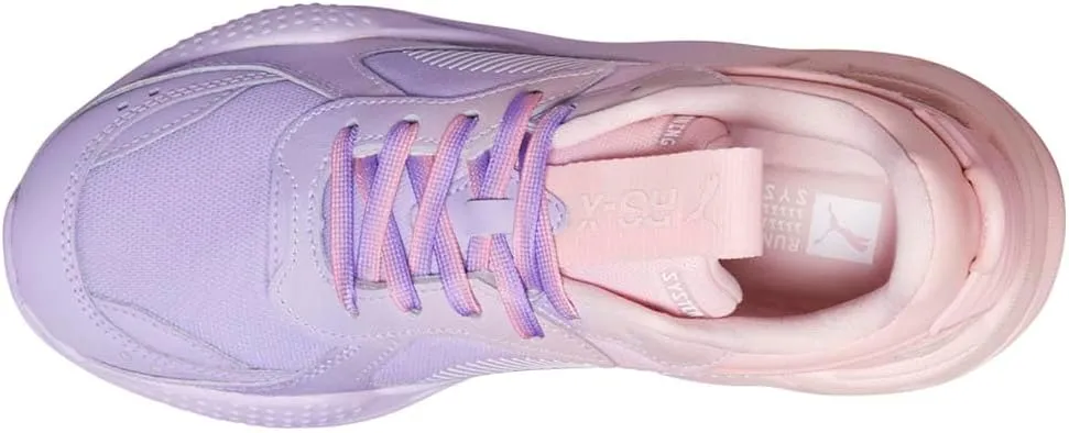 Puma Womens Rs-X Faded Lace Up Sneakers Shoes Casual - Purple