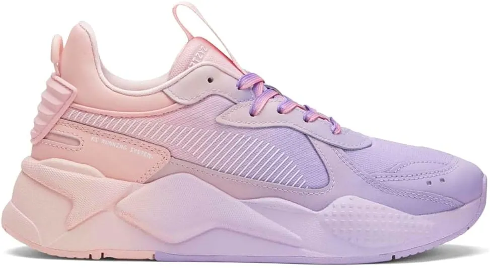 Puma Womens Rs-X Faded Lace Up Sneakers Shoes Casual - Purple