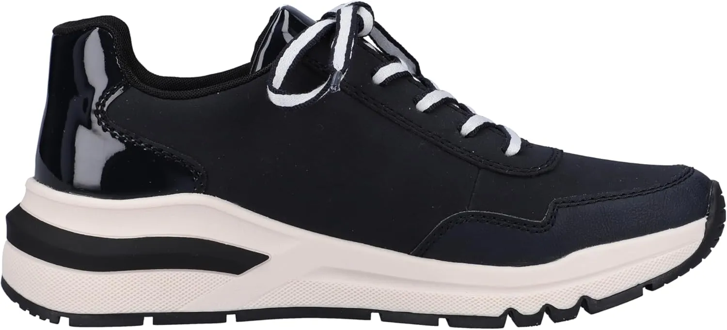 Rieker Women's comfortable shoes, M6601, women's lace-up shoes, loose insole