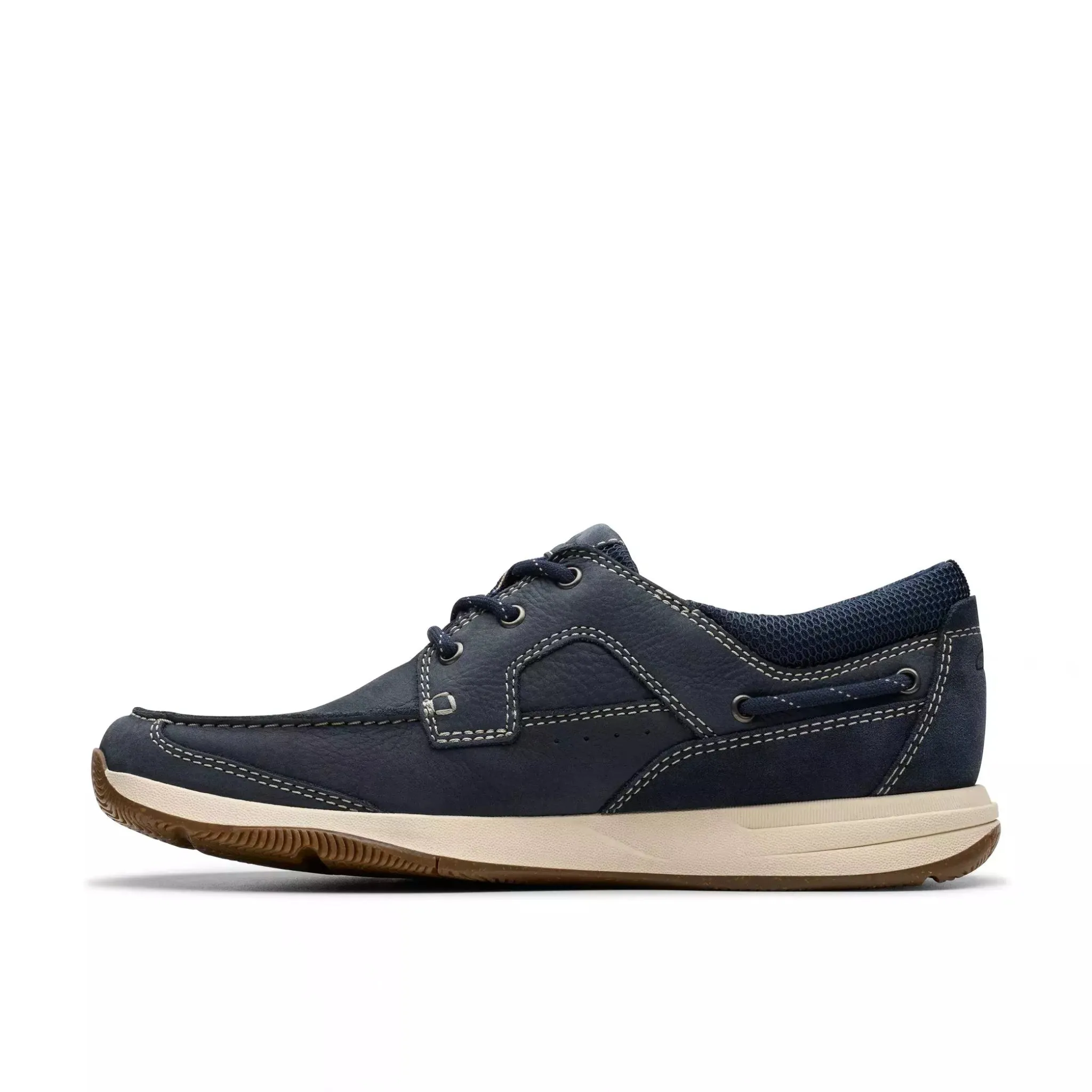 'Sailview Lace' men's lace-up shoe - Blue