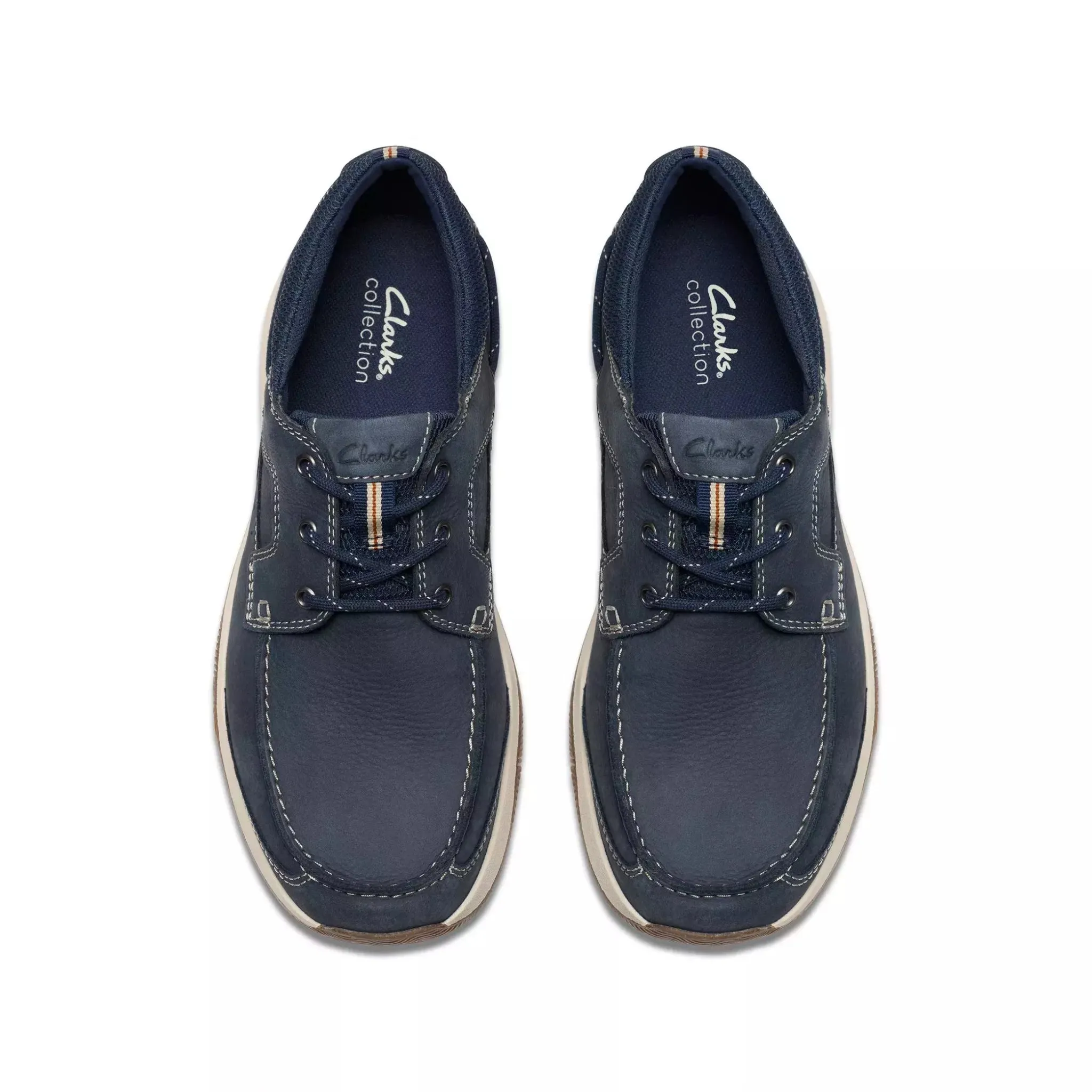 'Sailview Lace' men's lace-up shoe - Blue