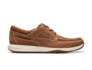 'Sailview Lace' men's lace-up shoe - brown