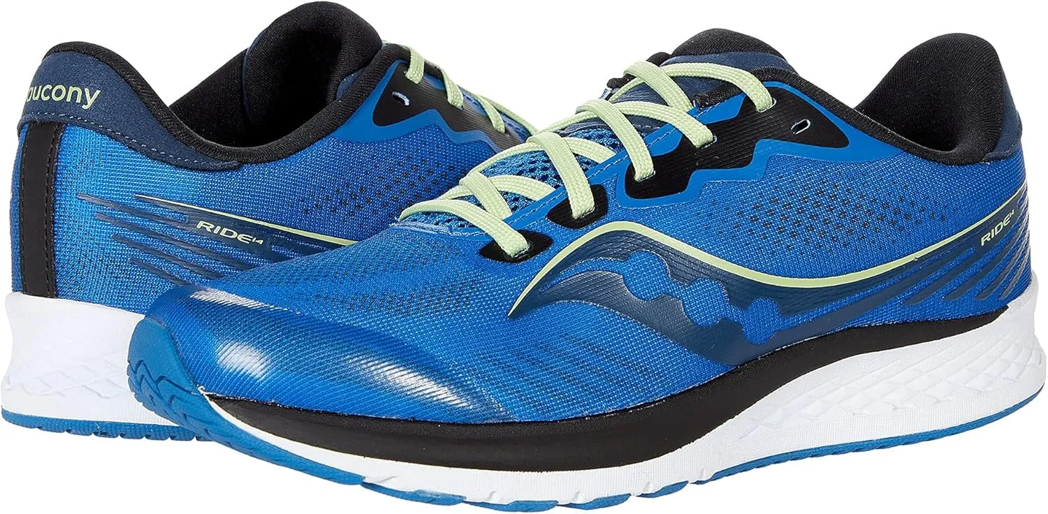 Saucony Unisex-Child Ride 14 Running Shoe