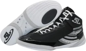 ScrapLife Wrestling | Limited Edition Ascend One Wrestling Shoes | Signature David Taylor Midnight Magic Black/White | Premium Adult