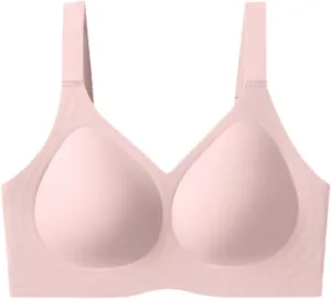Seamless Bras for Women Large Bust Lift W Cup Design Underwire Support Slimming and Womens Plus Size