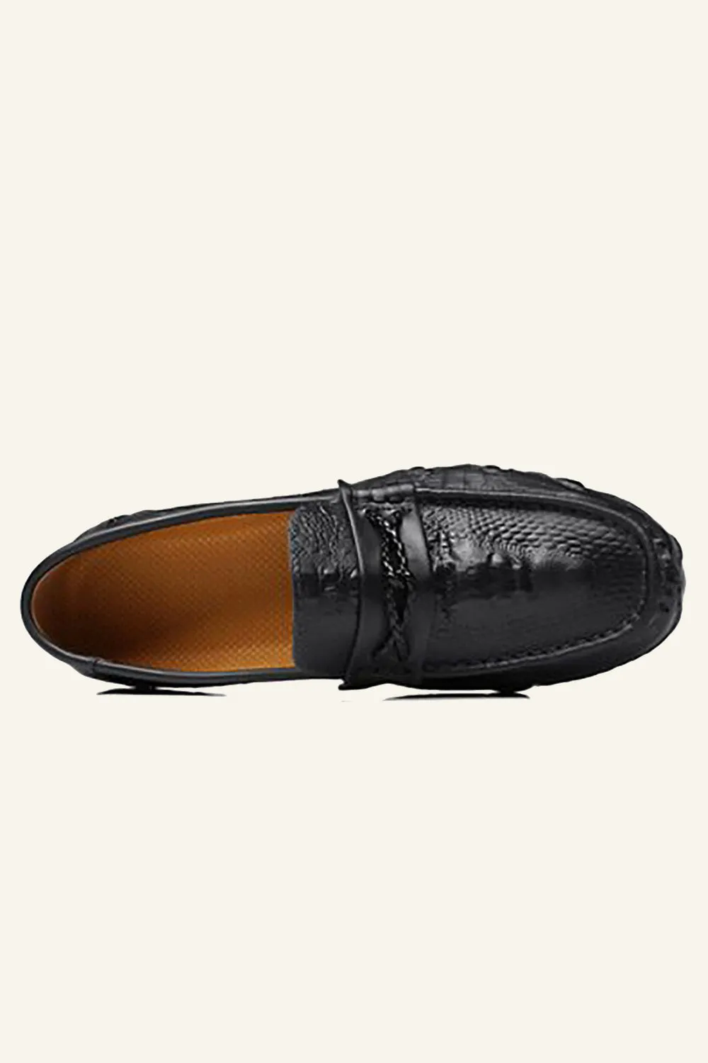 Set of Feet Breathable Slip On Men's Shoes