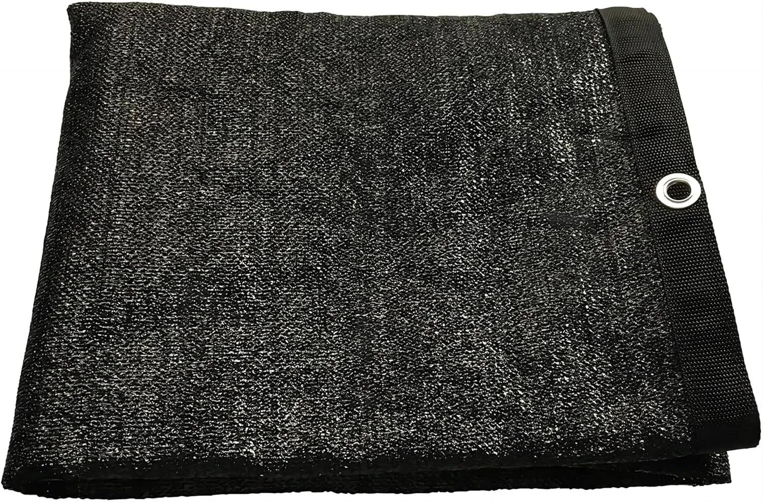 Shatex 90% Shade Fabric 6x20ft Sun Shade Cloth with Grommets for Pergola Cover Canopy Black, 12 Bungee Balls