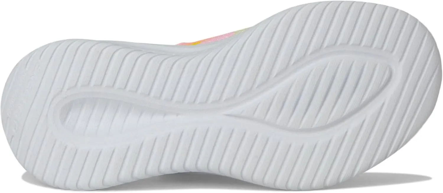 SKECHERS Girl's Ultra Flex 3.0-Floral Fab Sneaker
