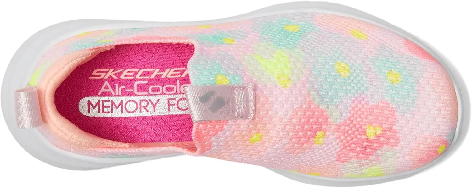 SKECHERS Girl's Ultra Flex 3.0-Floral Fab Sneaker