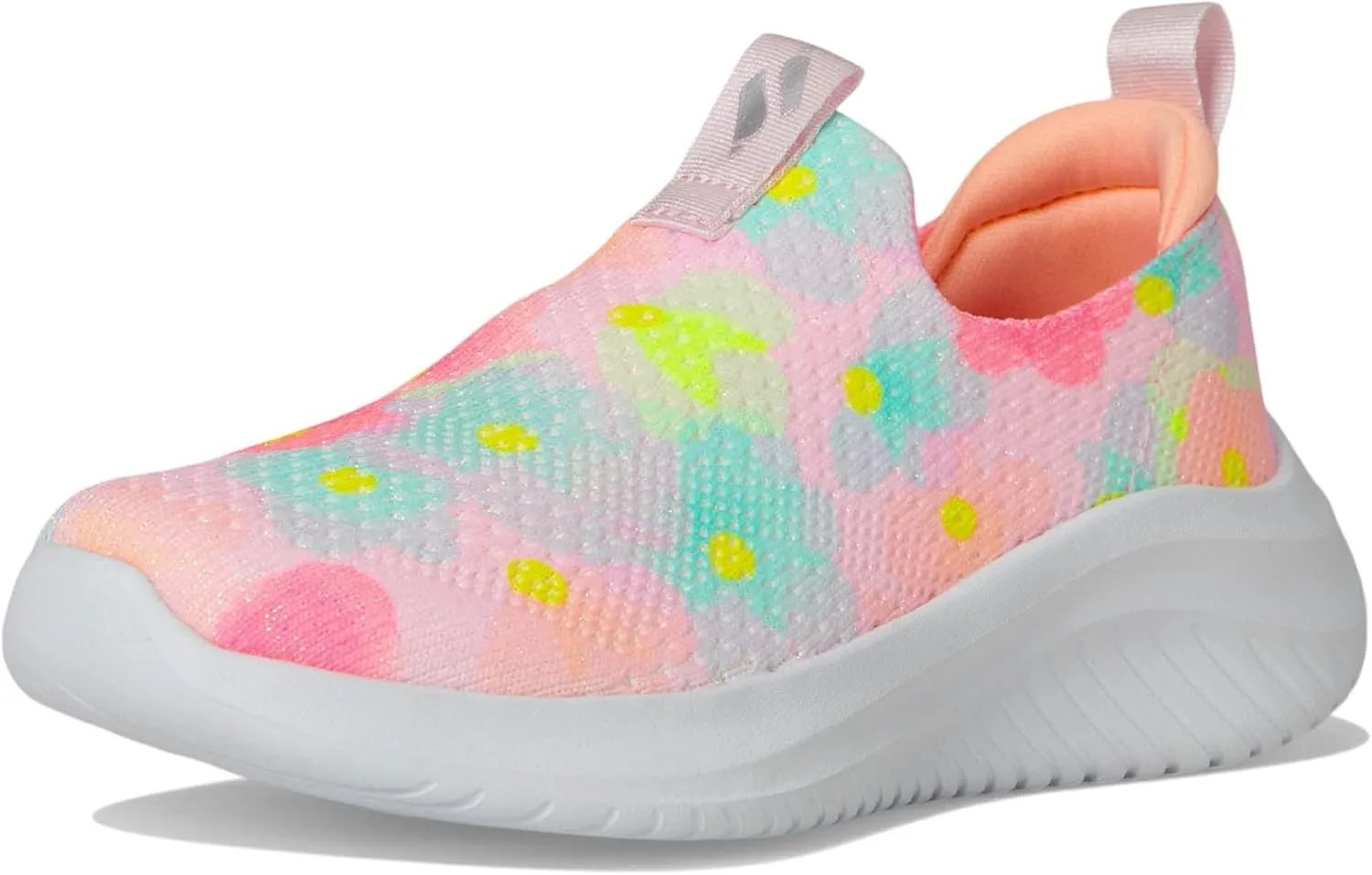 SKECHERS Girl's Ultra Flex 3.0-Floral Fab Sneaker