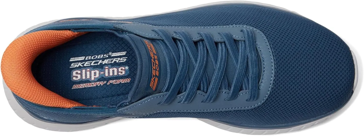 Skechers Men's Hands Free Slip-ins Bobs Squad Chaos-Solid Tour Sneaker