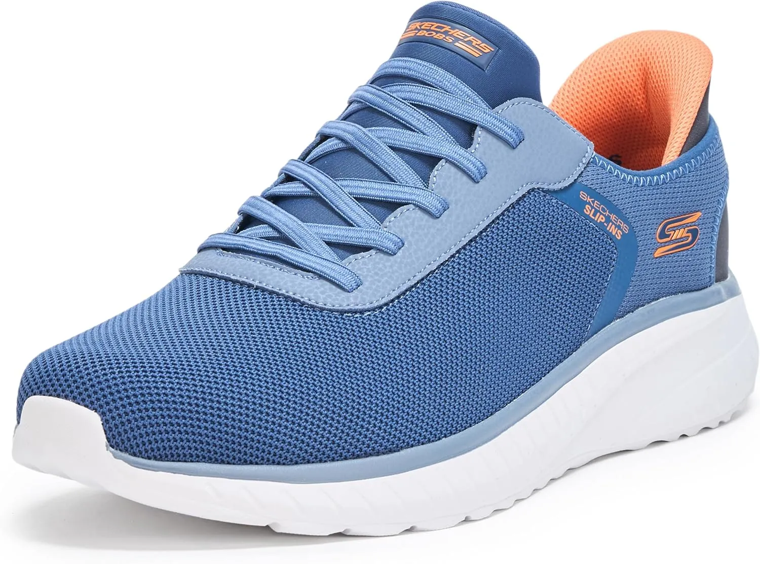 Skechers Men's Hands Free Slip-ins Bobs Squad Chaos-Solid Tour Sneaker