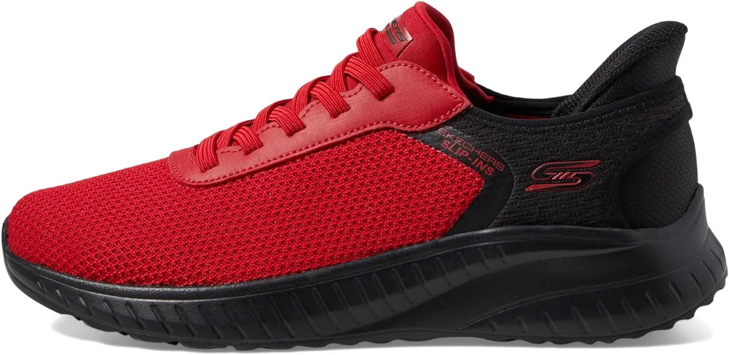 Skechers Men's Hands Free Slip-ins Bobs Squad Chaos-Solid Tour Sneaker