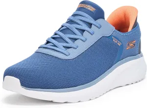 Skechers Men's Hands Free Slip-ins Bobs Squad Chaos-Solid Tour Sneaker