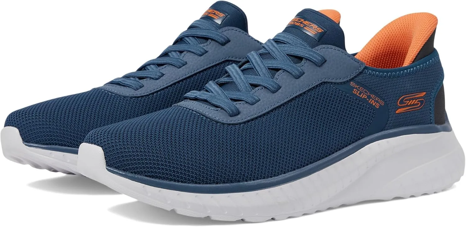 Skechers Men's Hands Free Slip-ins Bobs Squad Chaos-Solid Tour Sneaker