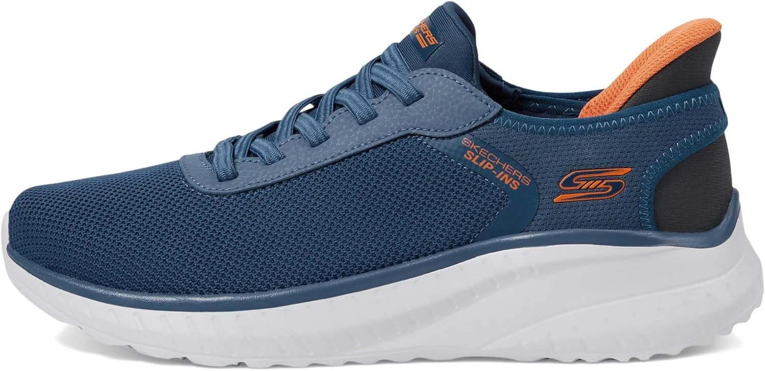 Skechers Men's Hands Free Slip-ins Bobs Squad Chaos-Solid Tour Sneaker