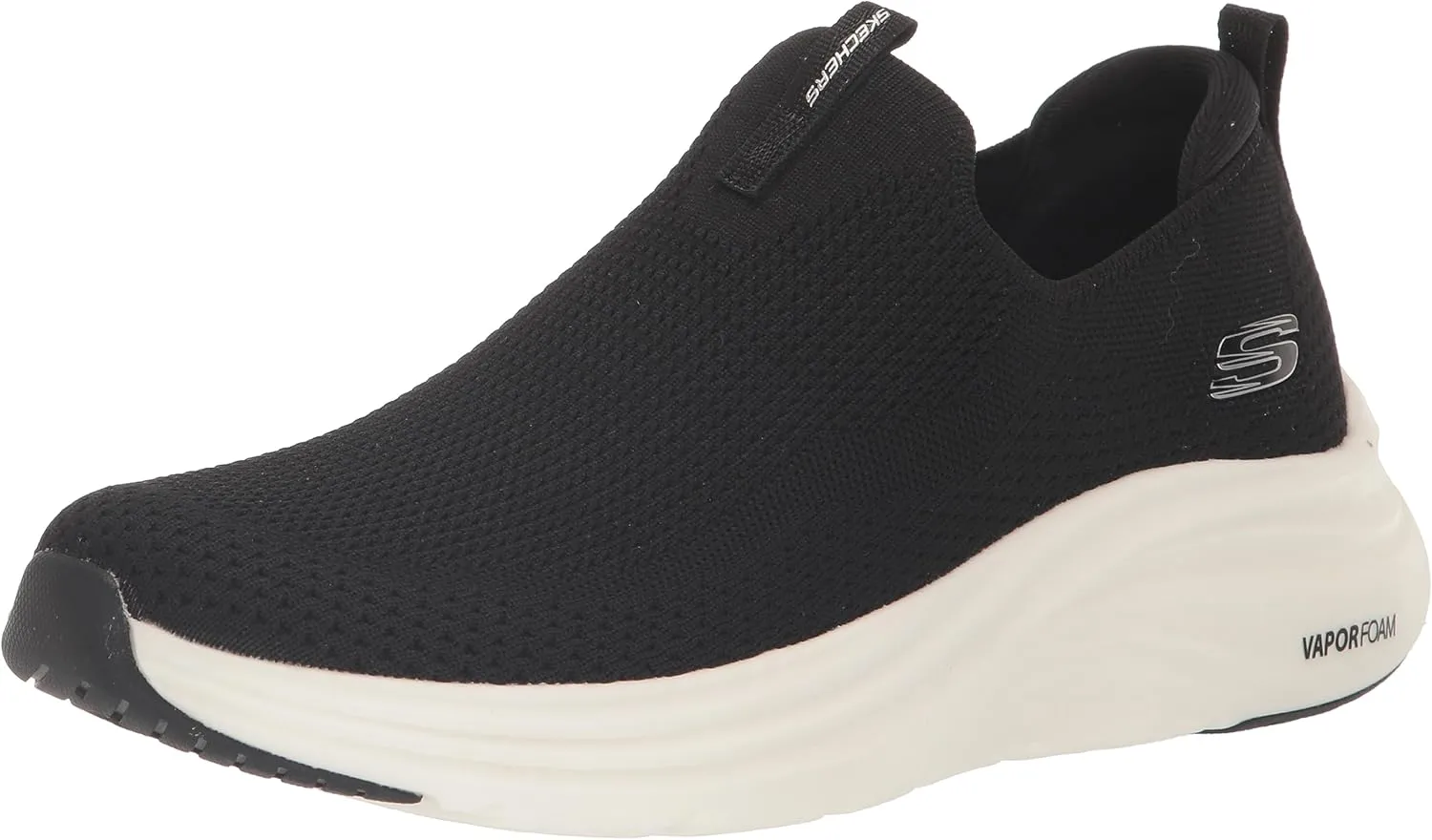 Skechers Sport Women's Women's Vapor Foam True Classic Sneaker, Black=BLK, 10