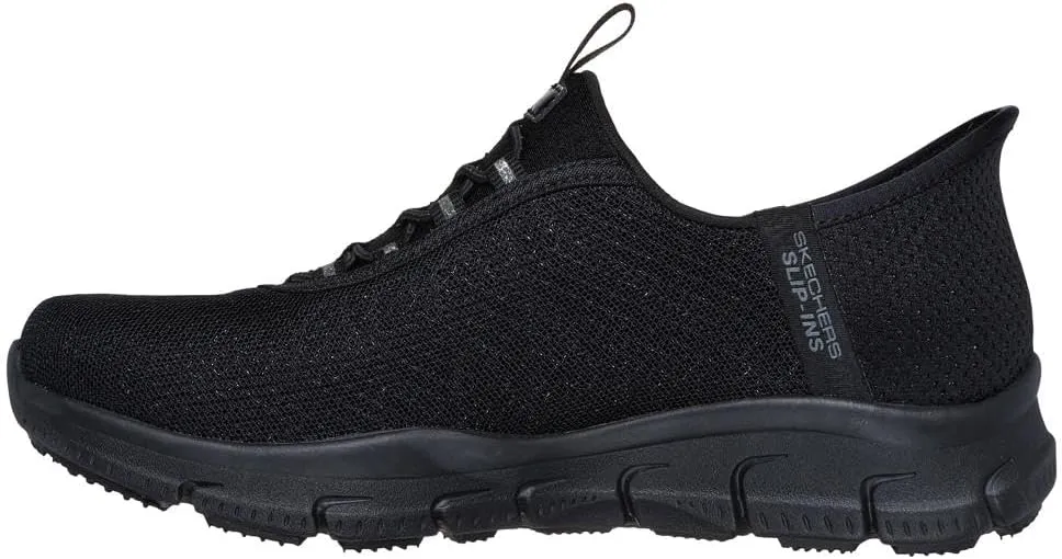 Skechers Women's Brilliance-Night Shift Hands Free Slip-ins Sneaker