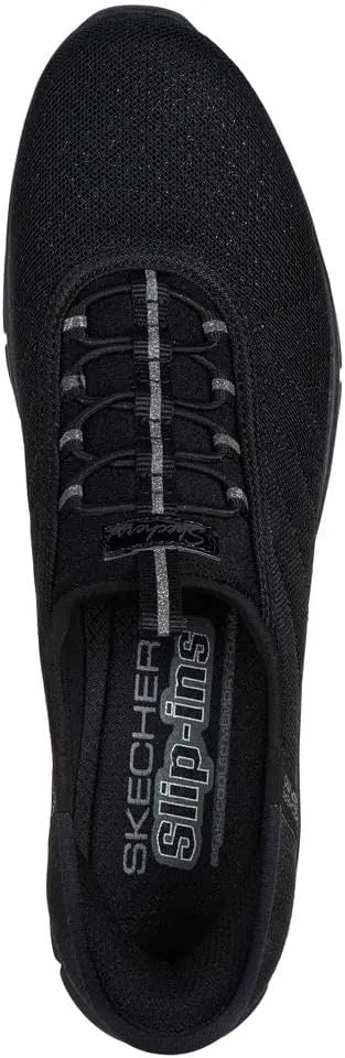 Skechers Women's Brilliance-Night Shift Hands Free Slip-ins Sneaker