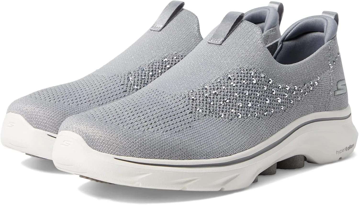 Skechers Women's Go Walk 7 Bling Sneaker
