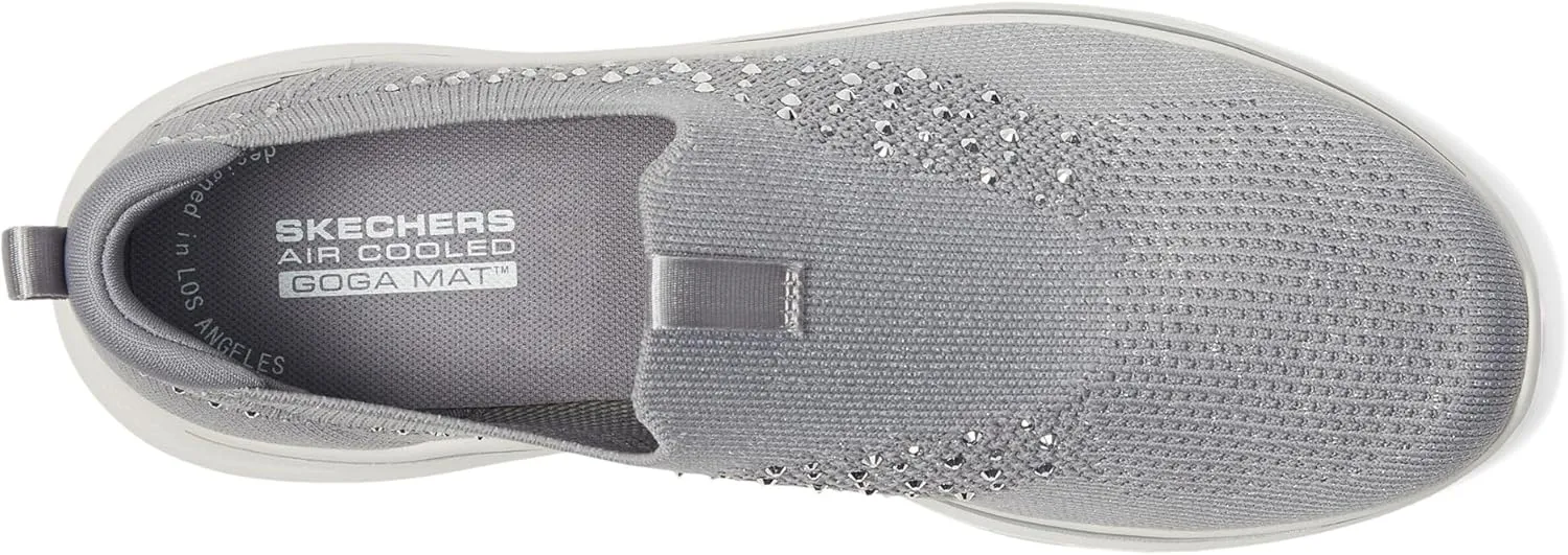 Skechers Women's Go Walk 7 Bling Sneaker