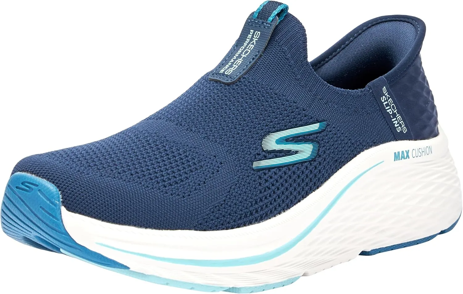 Skechers Women's Max Cushioning Elite 2.0 Hands-Free Slip-ins – Air-Cooled Memory Foam, Heel Pillow Sneaker