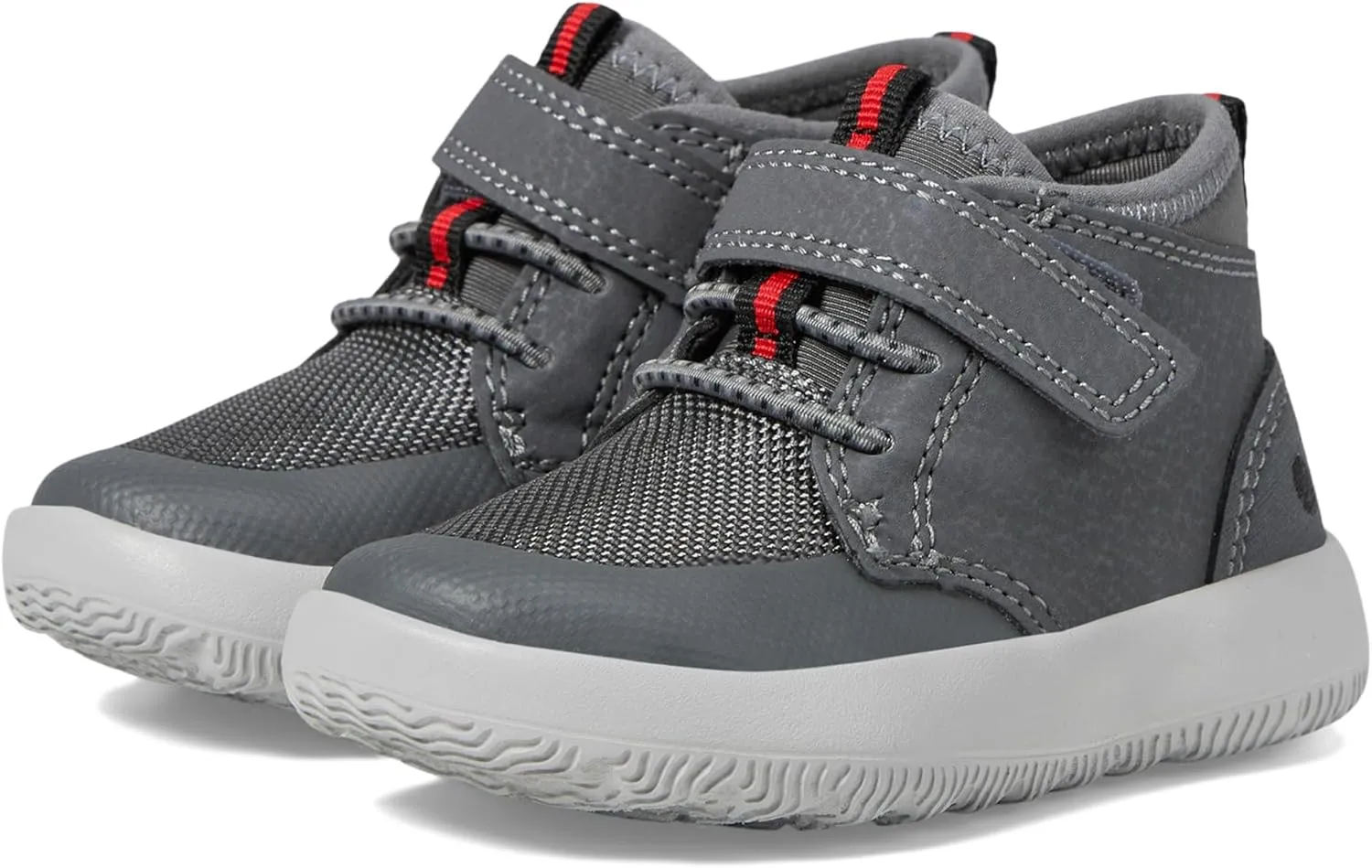 Sperry Boy's Coastal Break Chukka A/C (Little Toddler/Big Kid) Sneaker, Charcoal, 5