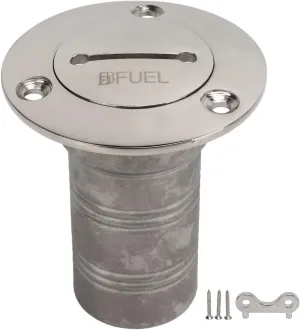 Stainless Steel Boat Fuel Deck Filler, s 316 Stainless Steel, Airtight Seal, for Yachts, Ships, Trailers, Marine Fueling Systems
