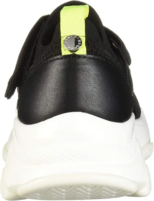 Steve Madden Women's Meteorite Sneaker, Black, 8.5 M US