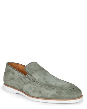 Suede S-Stitch Loafer in Papiro