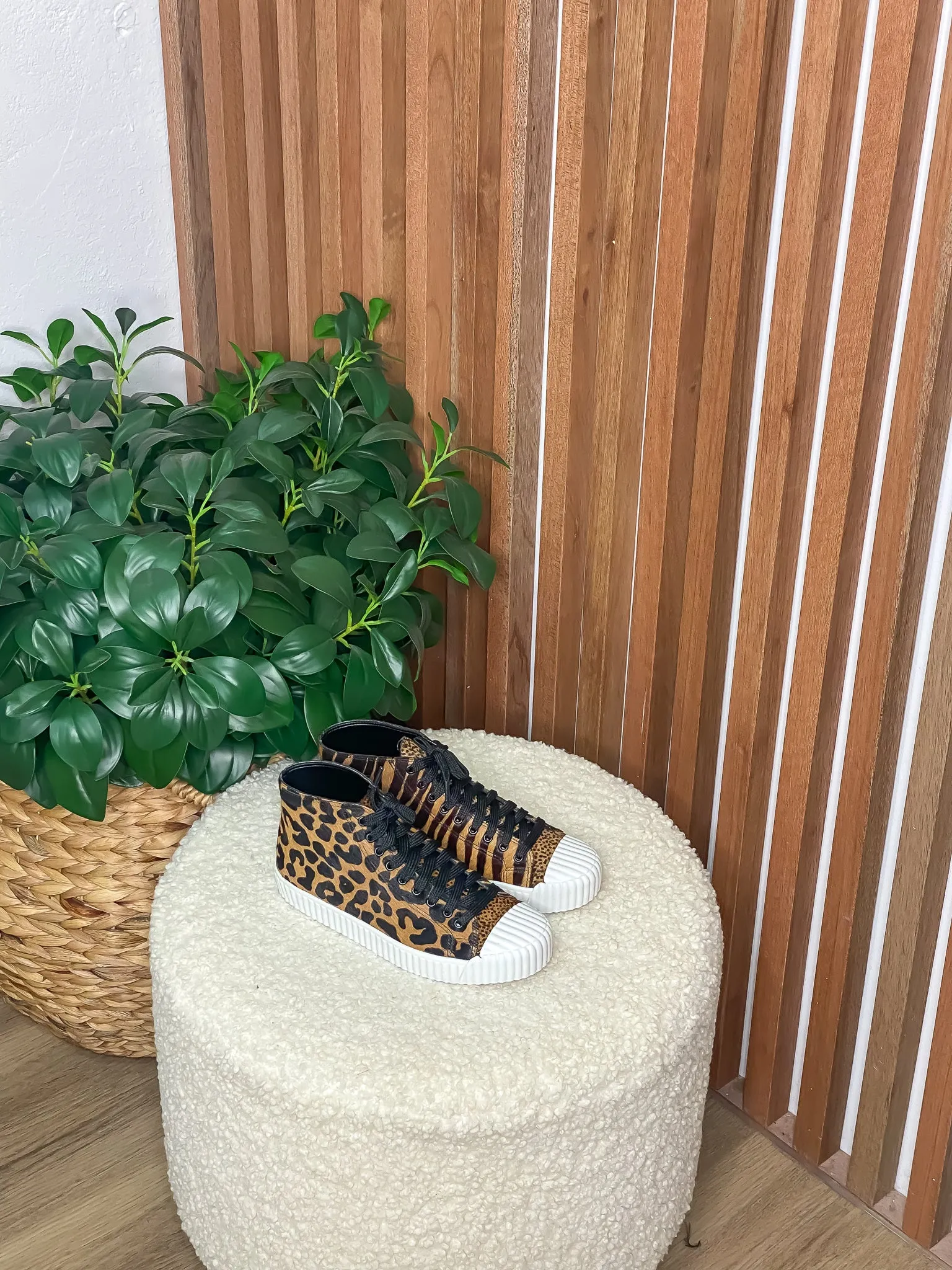 Sunny Mix Animal Print Sneaker