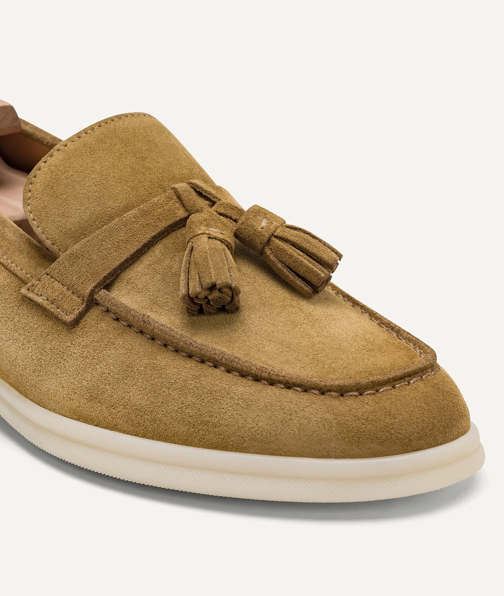 Tassel Slipper in Suede