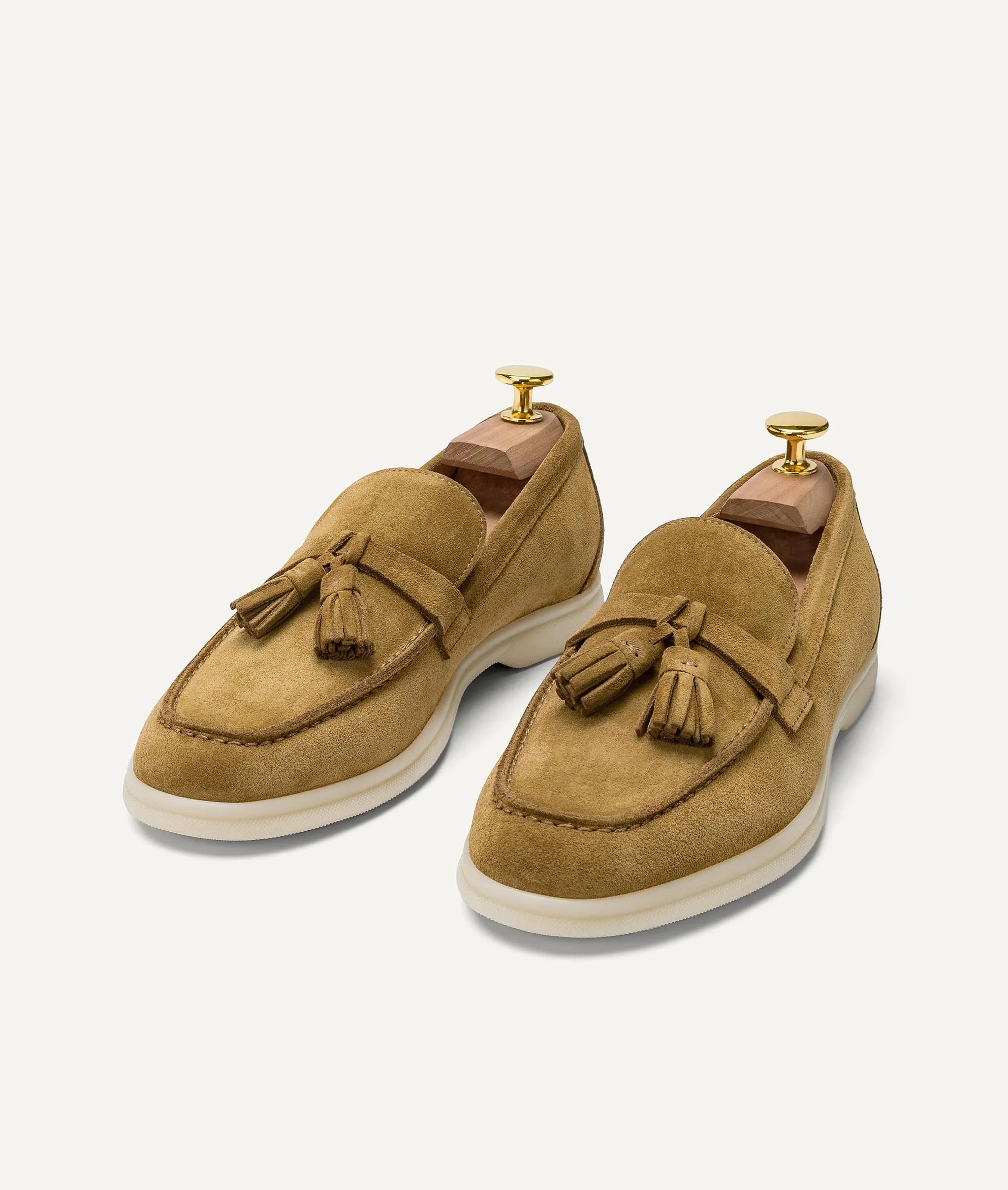 Tassel Slipper in Suede
