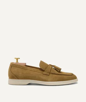 Tassel Slipper in Suede