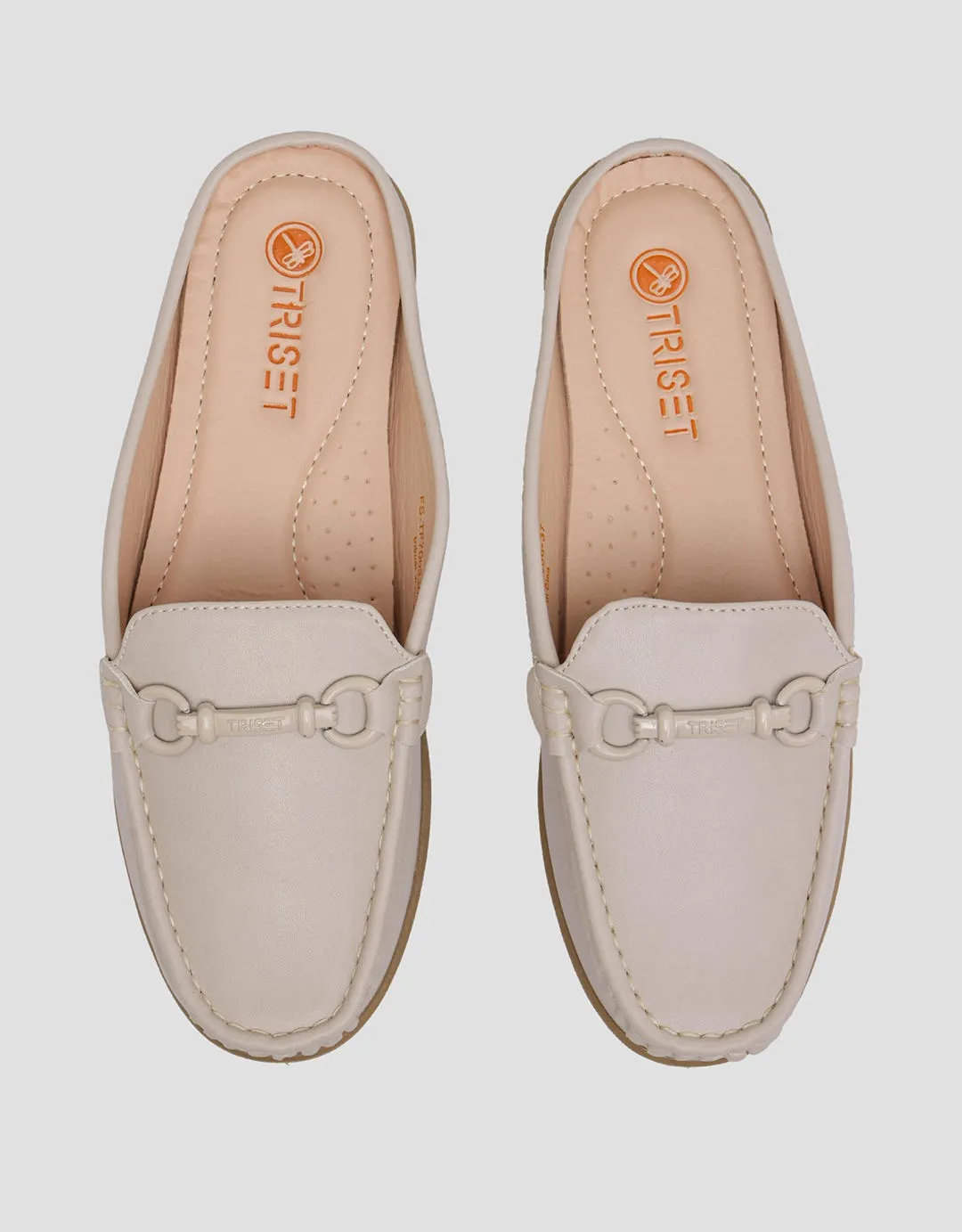 Triset Buckle Detail Sandal Selop Wanita