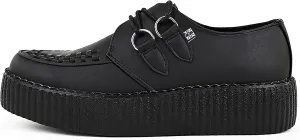 T.U.K. Shoes V9493 Unisex-Adult Creepers, Black TUKskin Viva Mondo Creeper