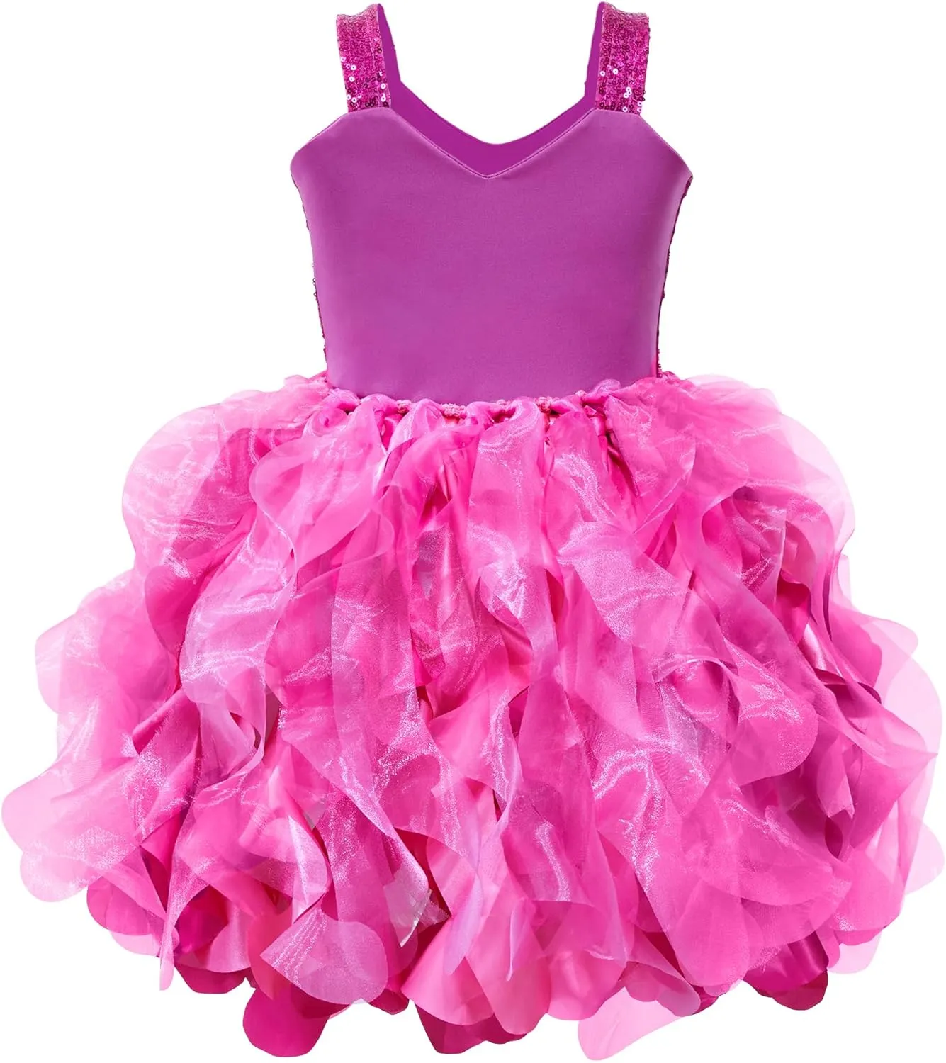Tutu Dress for Girls Sparkly Sequin Tulle Princess Birthday Party Dress for Toddler Girls Prom Sneaker Ball Gown