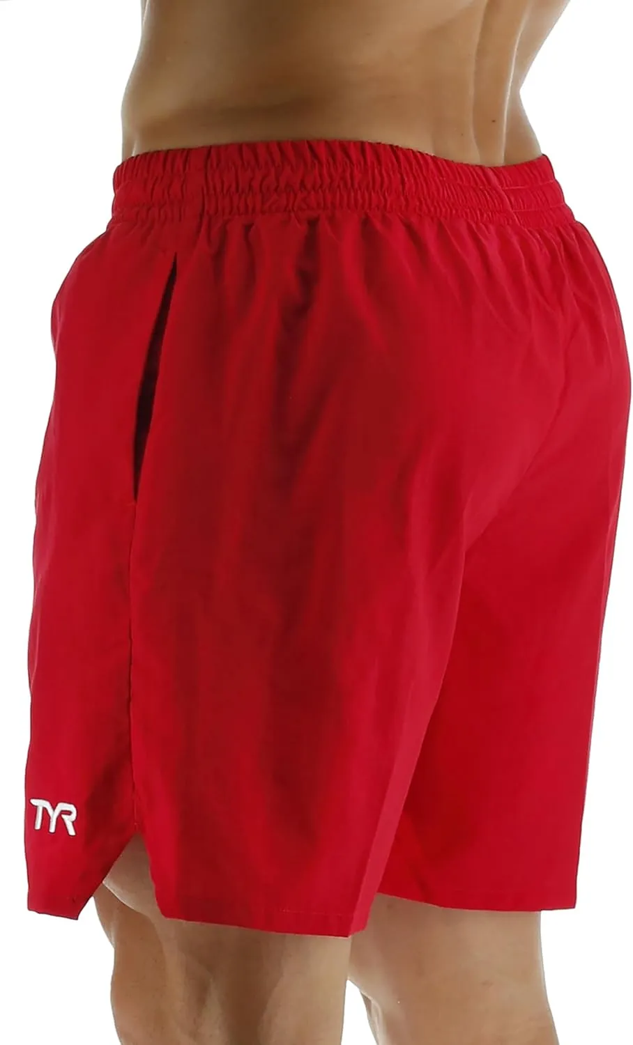 TYR Men's Solid Guard Deck-x Swim Short