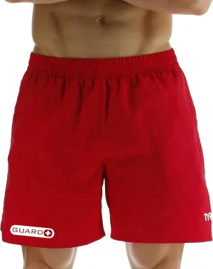 TYR Men's Solid Guard Deck-x Swim Short