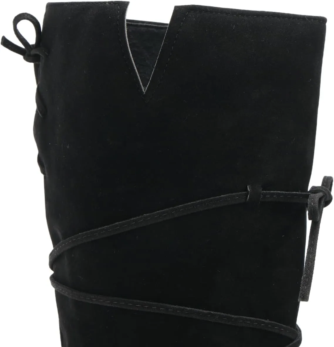 Unisex Medieval Renaissance Pirate Boots Halloween Gothic Viking PU Leather Lace Up Boots