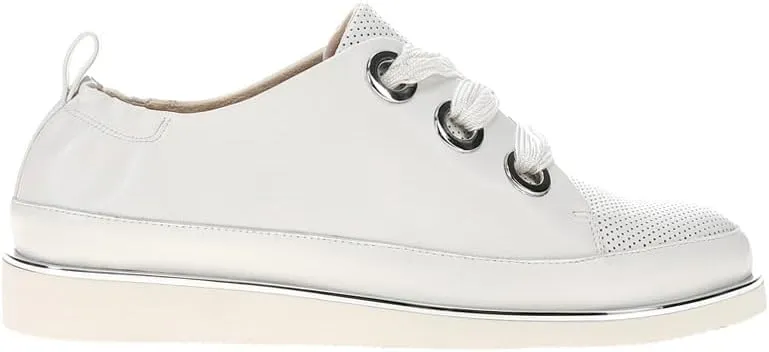 VANELi Womens Quoin Lace Up Sneakers Shoes Casual - White