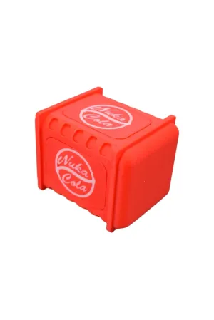 Vault Tec Card Box - MTG Deck Box - Tabletop RPG Card Game Deck Box - Fallout Themed Deck Box - Brotherhood of Steel - Nuka Cola (Sleeved, Nuka Cola, Red and White)